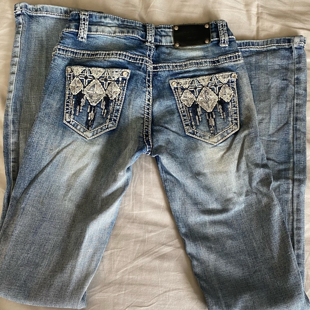 Live hard jeans